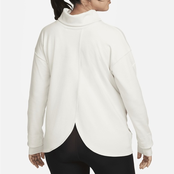 Nike cream beige maternity turtleneck reversible pullover sweater - Small - Picture 8 of 8